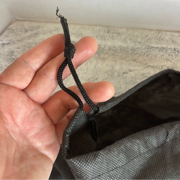 CHANEL Black and White Logo Dust Bag - Picture 3 of 7